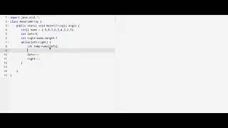 Reverse Integer Array in Java