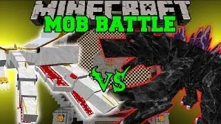 THE KING VS MOBZILLA - Minecraft Mob Battles - OreSpawn Bosses Mods
