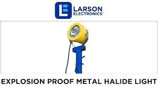 Explosion Proof Metal Halide Light - 70 Watt - Quadpod Mount - Hazlo Plug
