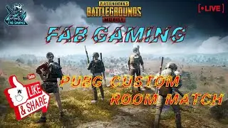Fab gaming Daily Pubg Room Match existing game play
