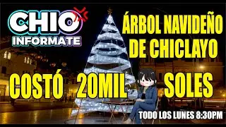 POL&Eacute;MICA ARBOLITO DE NAVIDAD DE CHICLAYO / CHIO INF&Oacute;RMATE