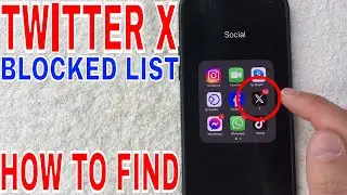 ✅  How To Find Blocked List On Twitter X 🔴