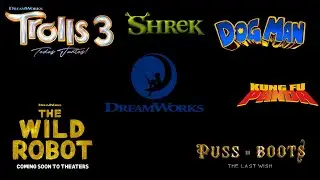 All DreamWorks trailer logos w/Dog Man (1998-2025)