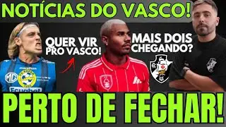 O NEGÓCIO AVANÇOU! MAIS DOIS REFORÇOS FECHANDO! VASCO PERTO DE ANUNCIAR CUIABANO E SPINELLI!