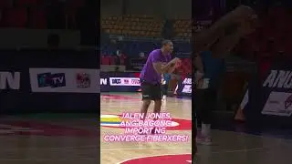 Jalen Jones, ang bagong import ng Converge FiberXers solid din vs meralco