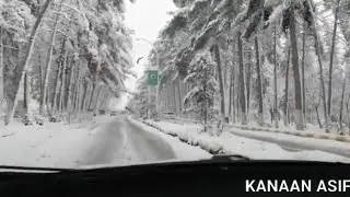 A View of University Balochistan During Snowfall 2020