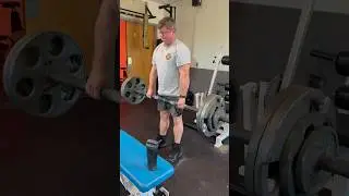 295lb Smooth Axle Deadlift #armlifting #gripsport #grip #gym