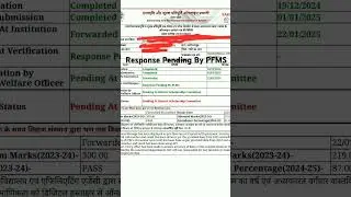 Response Pending By PFMS || UP Scholarship Status 2025 || UP Scholarship || The Truth Education