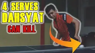 Servis Tenis Meja Mematikan WAJIB DIKUASAI | Table Tennis | Pingpong