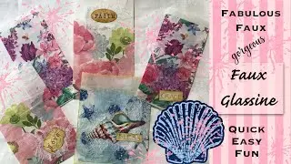 Faux Glassine - Easy Technique - Fabulous Results