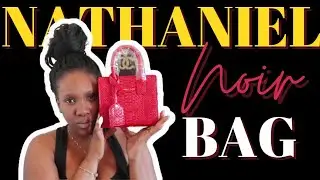 Nathaniel Noir | Noir X Bag | What Fits Inside? #NathanielnoirUnboxing | #BlackOwned | Sass Explore