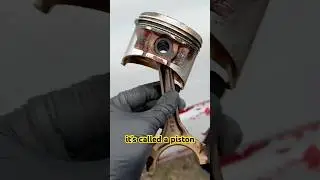 Piston with a Rod #newvideo #junkyard #shorts #fyp #mechanic #sidehustles #automobile