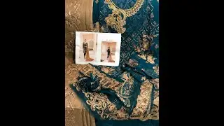 Minhal Embroidered Chiffon Suits Volume 3 (OPEN PICTURES)