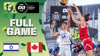 Israel v Canada | Women | Full Game | Crelan FIBA 3x3 World Cup 2022