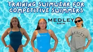 MEDLEY SWIM review - try on haul!! | training swimwear for competitive swimmers
