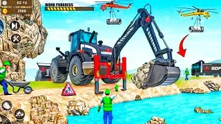 City Road Construction Simulator Heavy JCB Games 2026 Android Gameplay 