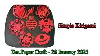 Tutorial ke 181 - Simple Kirigami for beginners