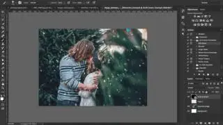 Adding Snow to Any Image Using Overlays