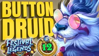 Hero Power Druid is INSANE! Festival of Legends Early Gameplay!