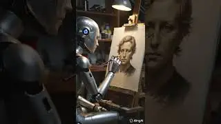 robot  art  ılove new ai  #robot #reels  #art  #artist  #artwork  #ai  #aiart  #aivideo