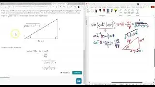 Homework 0.2.4 Simplify Trig(arctrig(*/#))