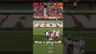 What is this animation??? | madden 24 #gaming #funny #shorts #arcticsnip3ryt #games #madden