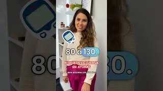 Niveles de Glucosa en AYUNAS para personas con Diabetes (metas)