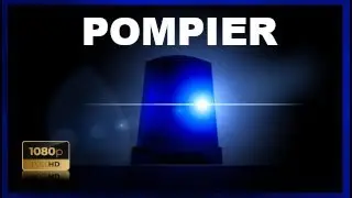 🚨SIRENE POMPIER BLEU 🔵 + SIRENE 2 TONS 📢 / GYROPHARES POMPIER 🔵 / EFFET SIRENE / AUDIO / POMPIER