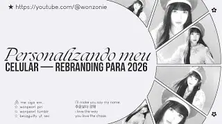  ‧₊˚ ✦  personalizando meu celular a53 5g gray simple – rebranding 🪽 2026  ꒱