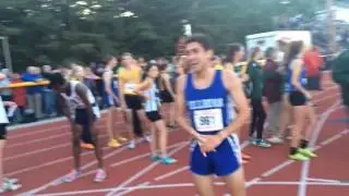 Matt Grossman of Millburn wins the boys Meet of Champions 3200