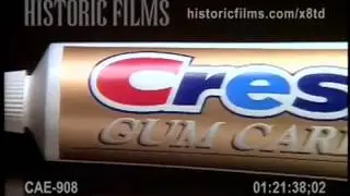 VINTAGE COMMERCIAL - CREST TOOTHPASTE