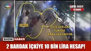2 bardak içkiye 10 bin lira hesap!