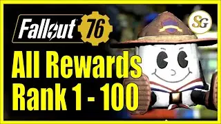 SEE the ACTUAL Season Rewards - Rank 1 to 100 - #Fallout76