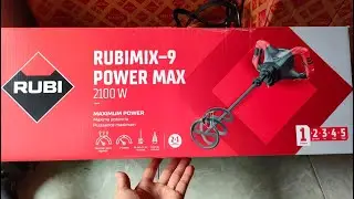 Review m&aacute;y trộn cầm ray Rubimix-9 Power Max c&ocirc;ng suất 2100w
