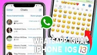 Finalmente! Nova Atualiza&ccedil;&atilde;o do Whatsapp Igual IPhone iOS 13 no Android 2020