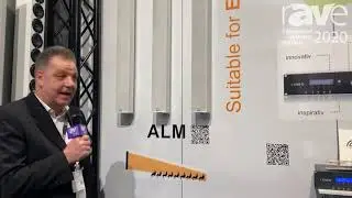 ISE 2020: Aimline Exhibits ALM Series, Family of 2-way Column Speakers with Dante and 24-Volt Inputs