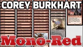 Channel Corey - Standard Mono-Red (Deck Tech & Matches)