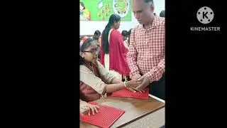 Capacity Building Program at B.B Blind School BBSR, by Prof. Kamakhi Prasad Das 