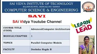 ACA Module 1 5 Parallel Computer Models