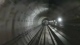 LRT Laluan Kelana Jaya KJ Line Pasar Seni to KLCC Station Kuala Lumpur