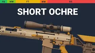 SCAR-20 Short Ochre - Skin Float And Wear Preview