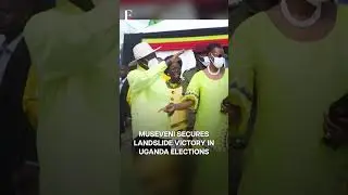 Uganda's Museveni Re-Elected As President, Wins 7th Term | Subscribe to Firstpost | N18G