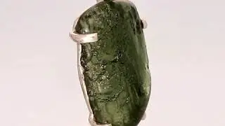 Incredible Genuine Czech Moldavite Pendant
