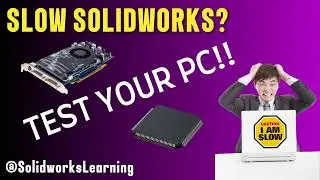 Uncover  your PC performance with SolidWorks #solidworks #benchmarktest #speedtest
