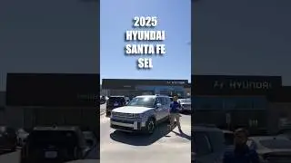 SUPER FAST CAR REVIEW: 2025 Hyundai Santa Fe SEL #shorts