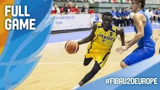 Italy v Sweden - Full Game - FIBA U20 European Championship 2016