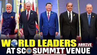 LIVE: World leaders arrive at SCO Summit venue in Tianjin, China | Putin |PM Modi | Russia |Pakistan