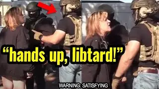 Top Anti-ICE Karen Arrests - Funniest Meltdowns! #6