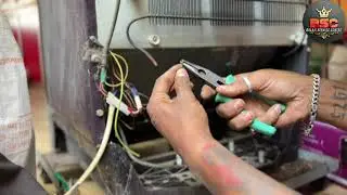 Godrej 210L single door fridge compressor change Full Video//#BSC #fridge #fridgerepair #compressor