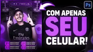 COMO FAZER  FLYER PARA SHOW USANDO APENAS O CELULAR PS TOUCH f&aacute;cil em apenas 10 minutos?